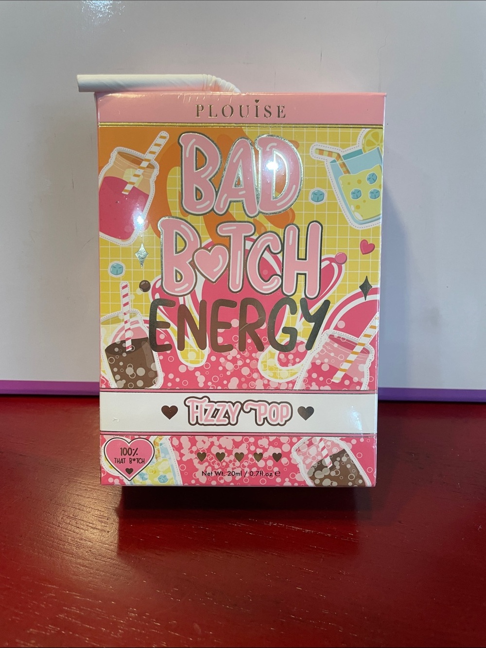 Plouise Bad B-tch Energy Fizzy Pop - Pink Scented Bath & Body